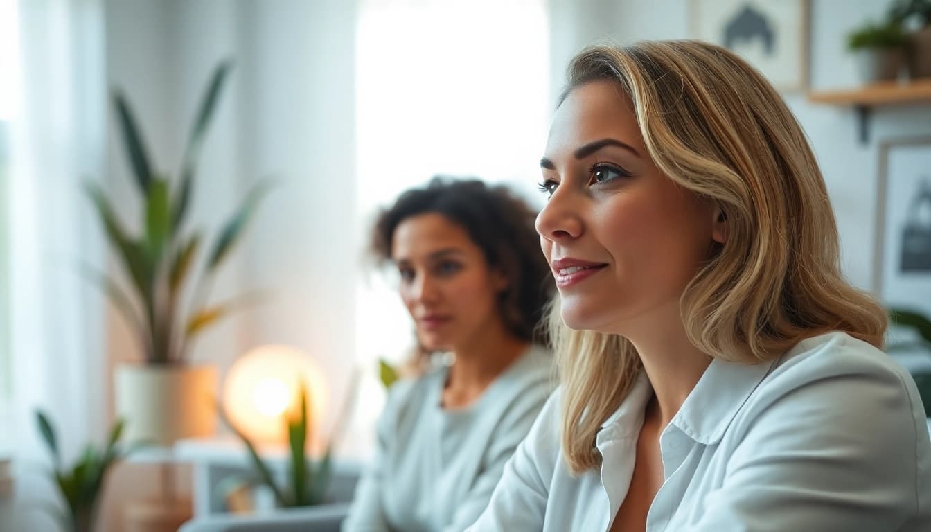 Enhance your mental wellness through attentive therapy in a calm and inviting space.