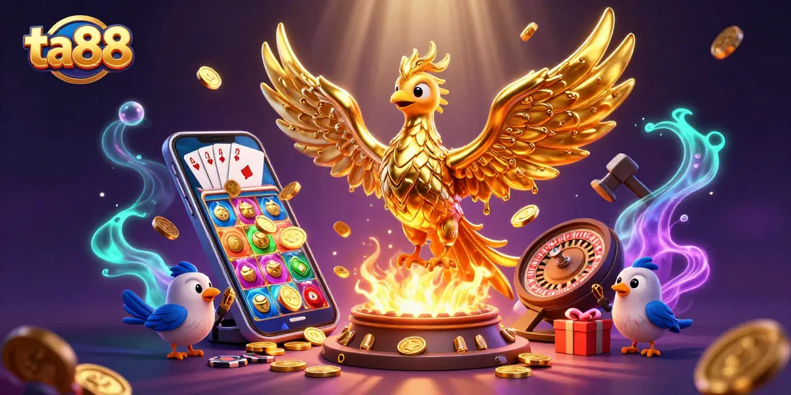 Experience thrilling wins at ta88 with our exciting slot games and golden phoenix symbol