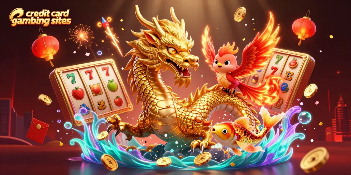 Engage in thrilling gameplay with credit card gambling sites featuring vibrant slot themes and dynamic characters.