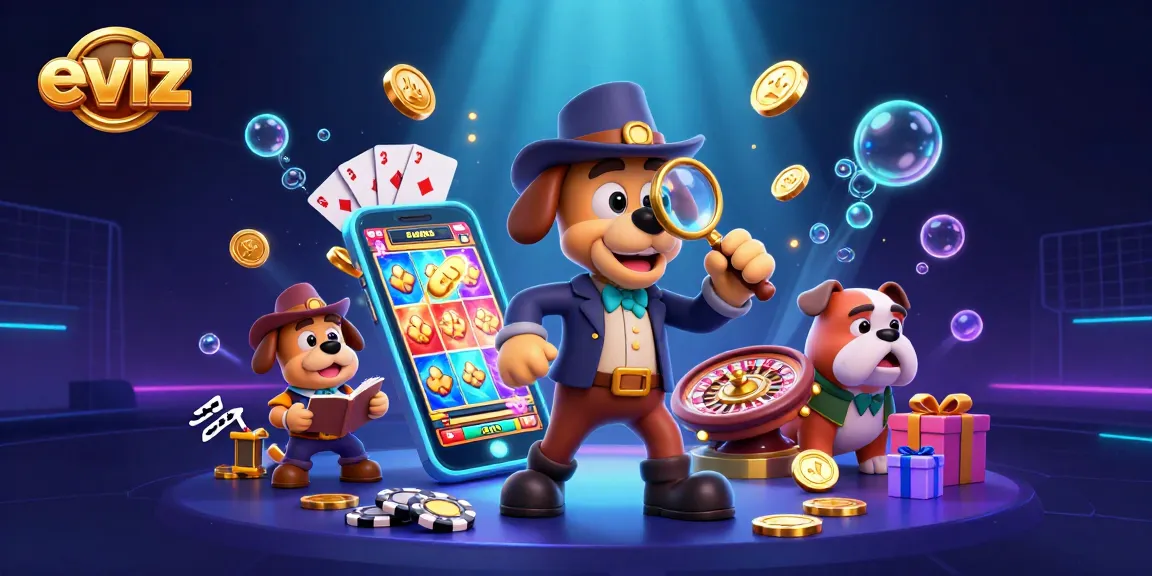 Play exciting slot games at eviz with cartoon characters discovering treasures through captivating gameplay.